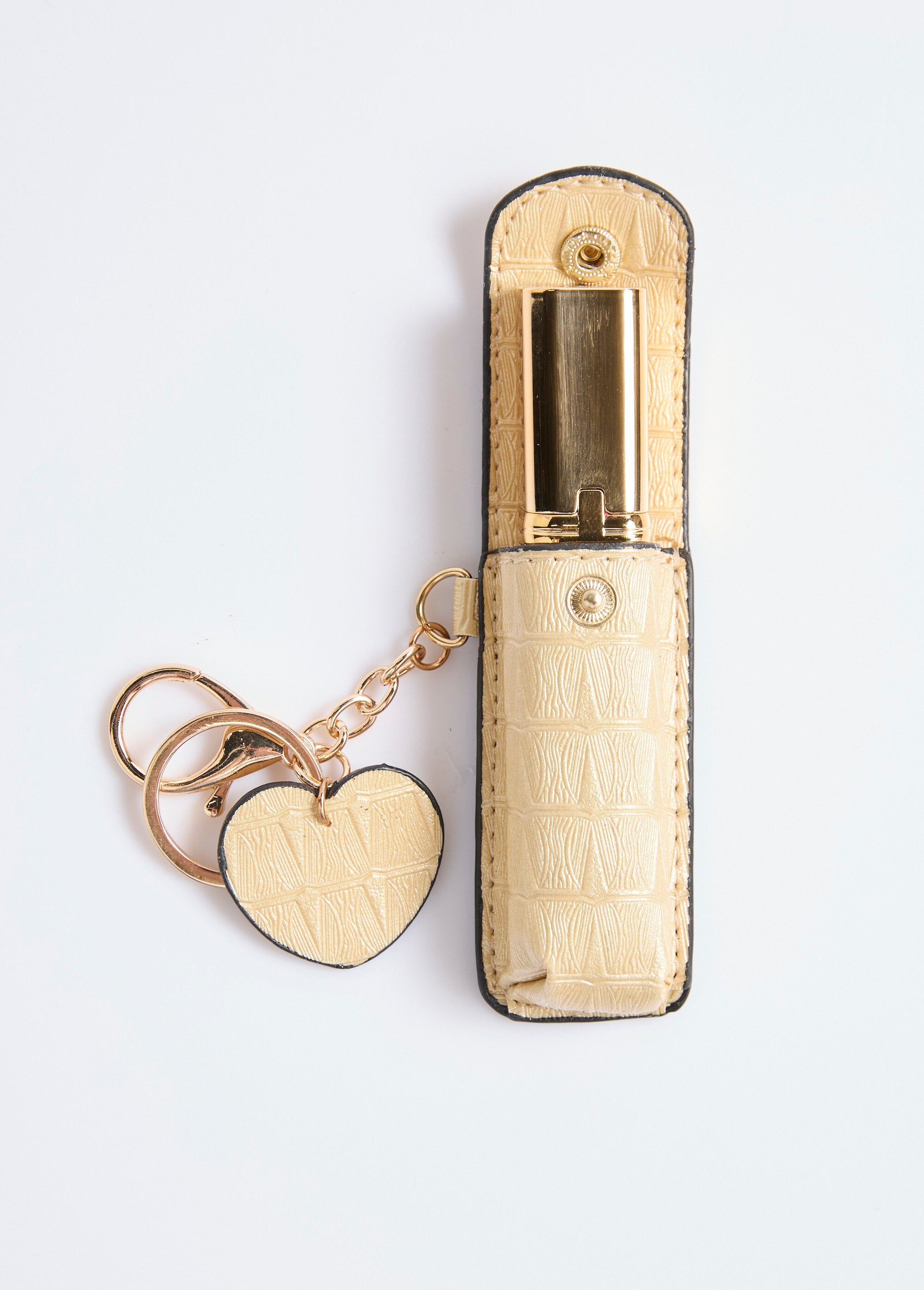 Lipstick_case,_imitation_reptile_Golden_DE1_slim