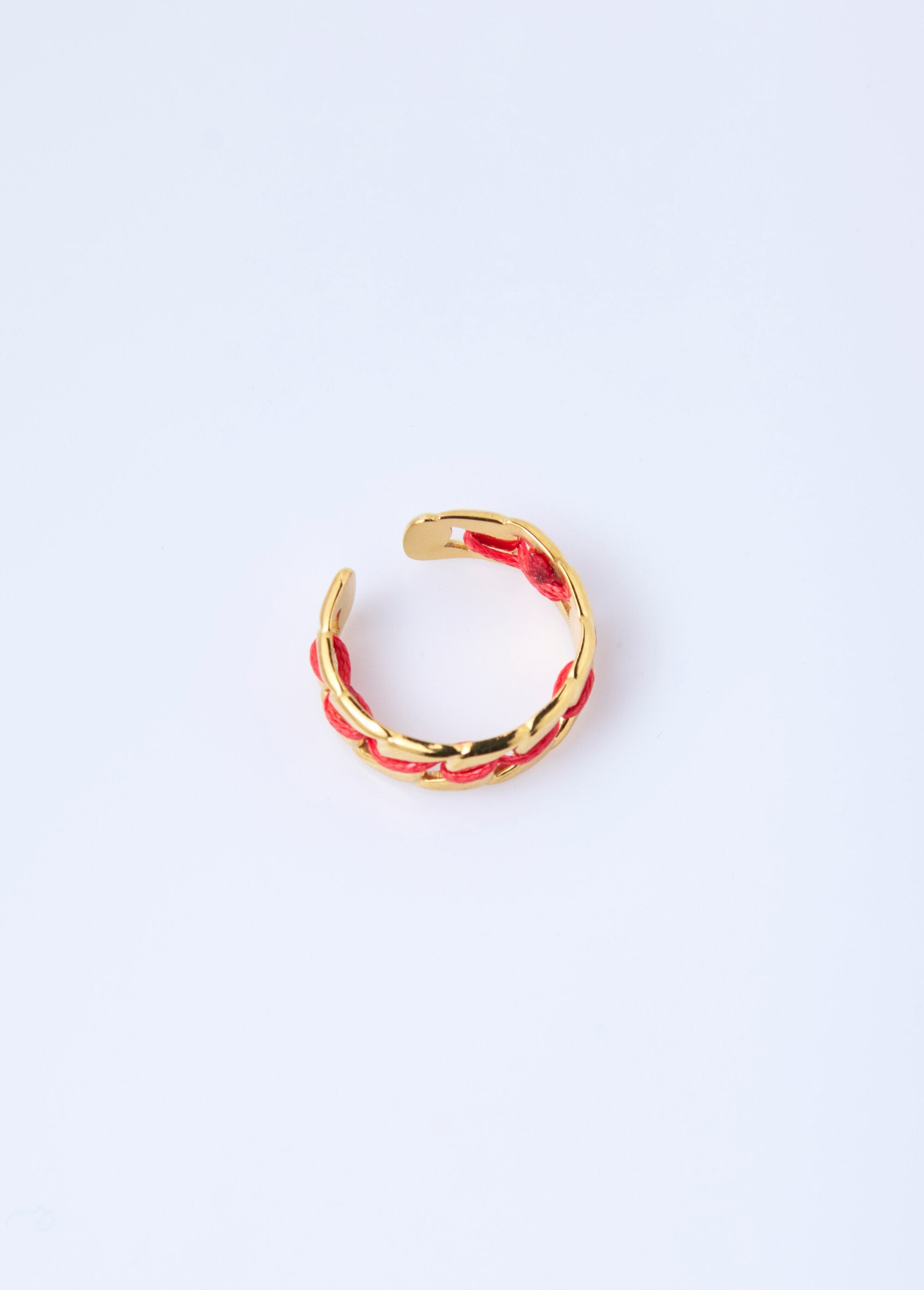 Stainless_steel_ring_with_colored_link_Gold_and_orange_DE1_slim