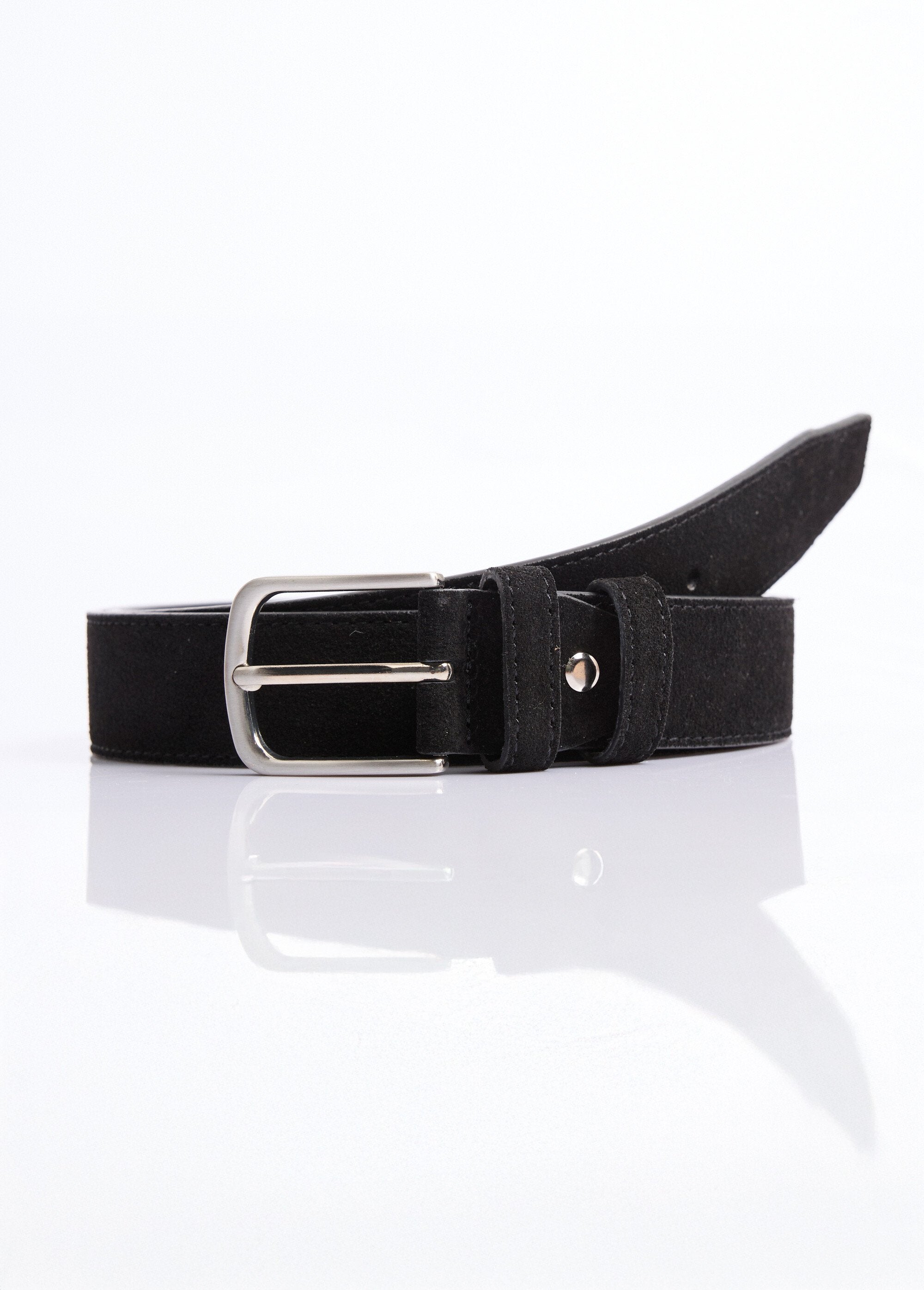 Suede_leather_belt_with_metal_buckle_Black_DE1_slim