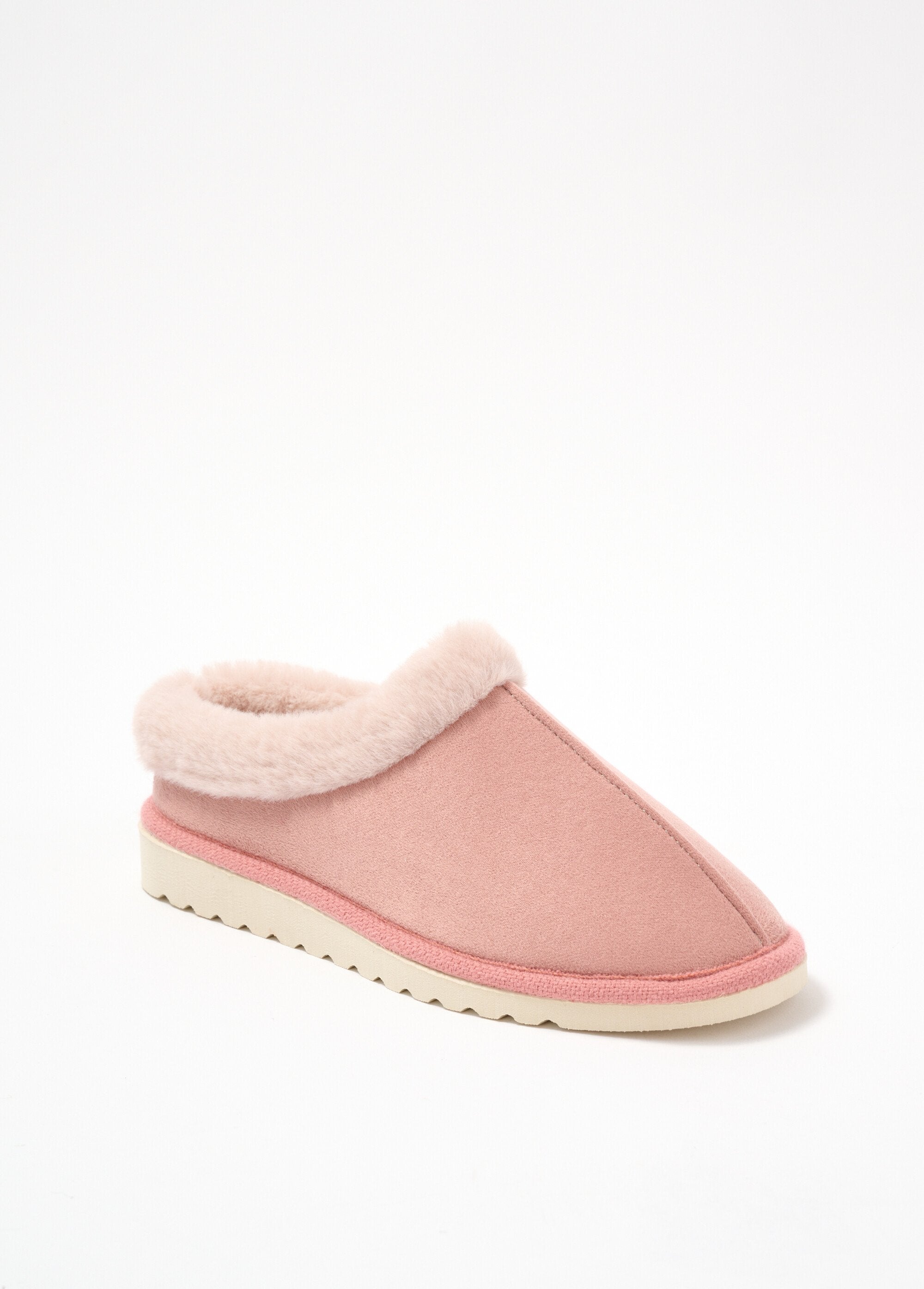 Soft vegan comfort width booties Pink Afibel