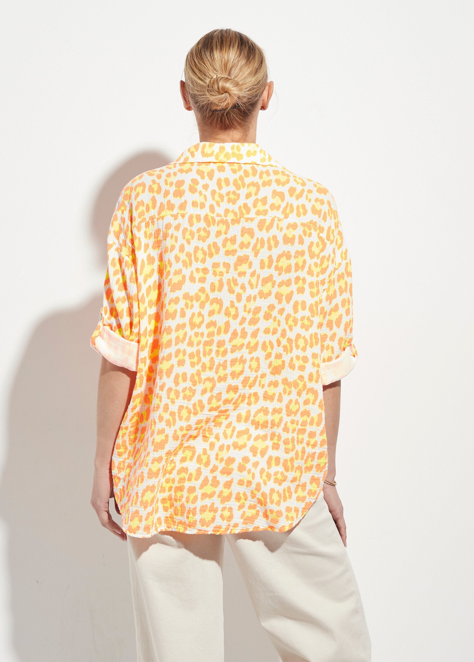 Fluorescent_leopard_cotton_gauze_blouse_Orange_DO1_slim