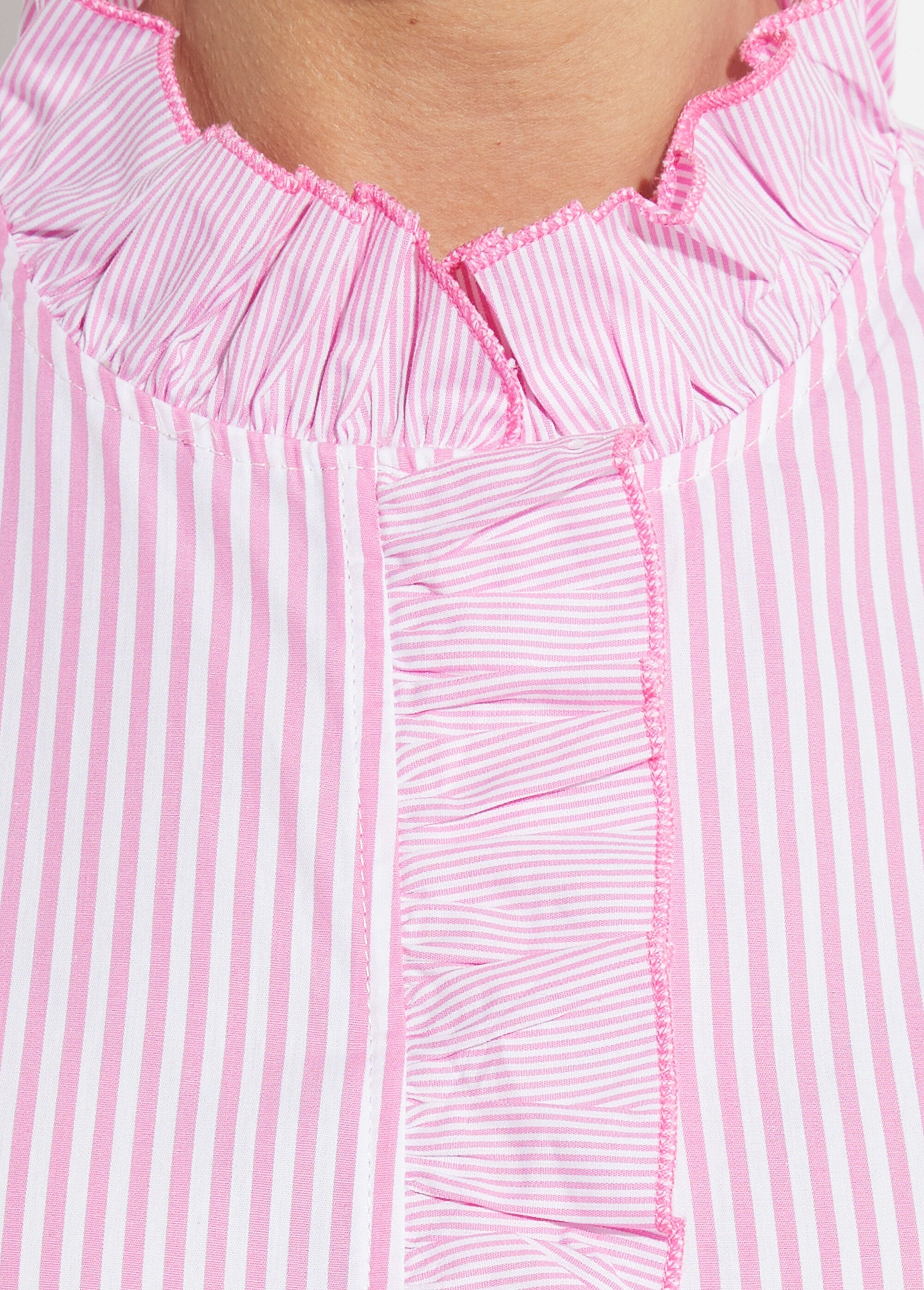 Striped_pleated_blouse_with_a_high_collar_Striped_rose_DE1_slim