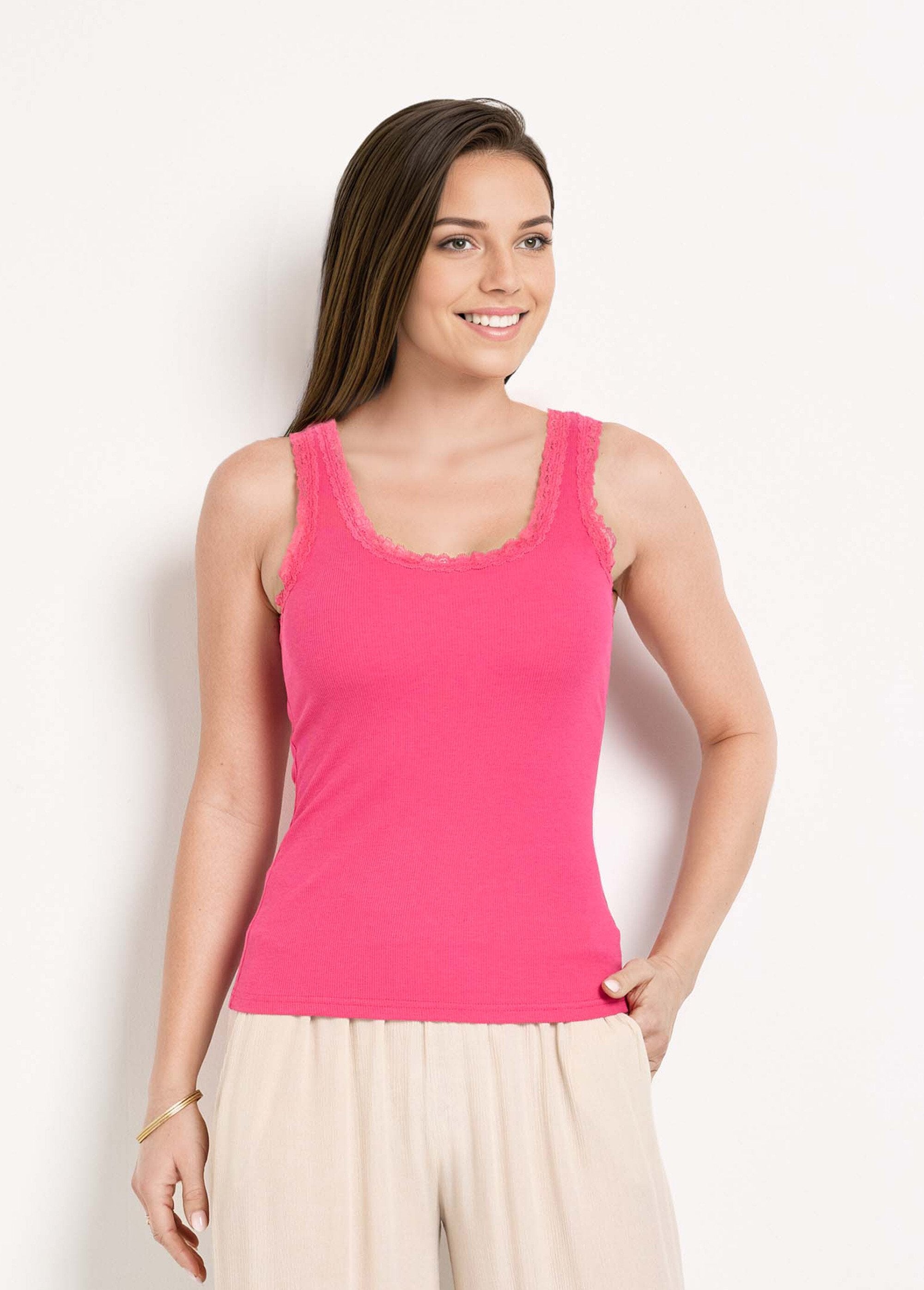 Fine_ribbed_tank_top_with_lace_trim_Fuchsia_FA1_slim