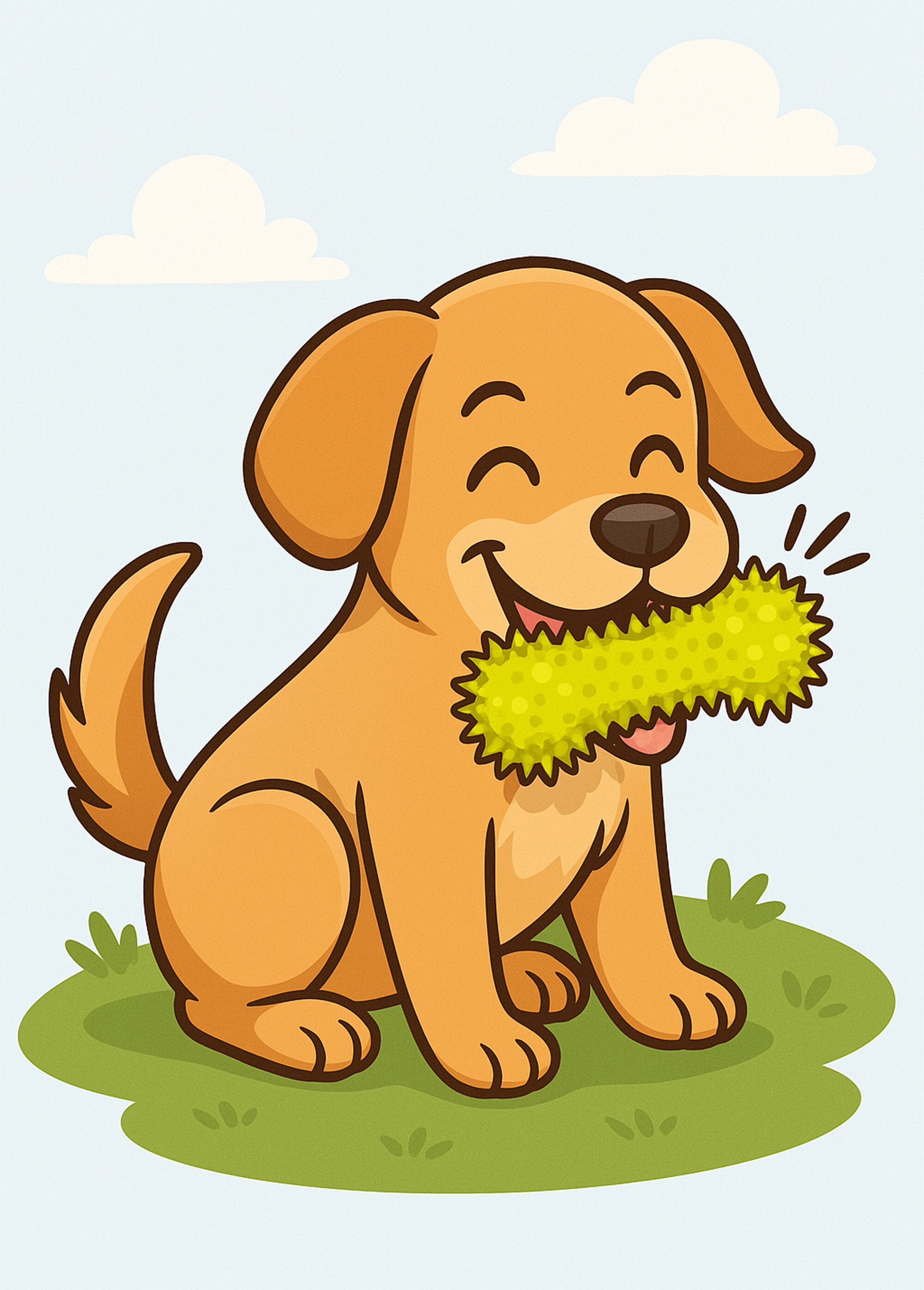 Spiked_bone_dog_toy_YELLOW_DE2_slim