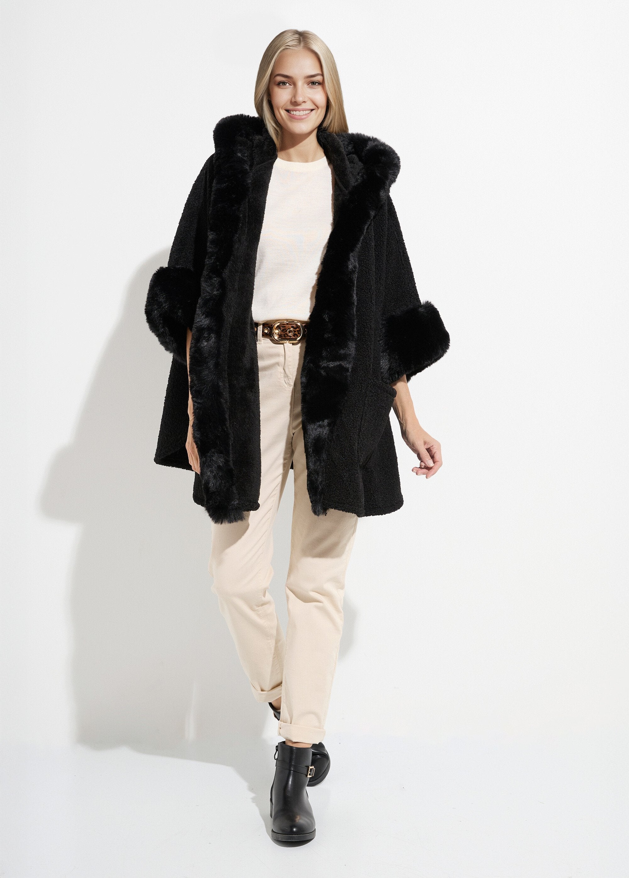 Wool-look_cape_coat_with_fur_Black_SF1_slim