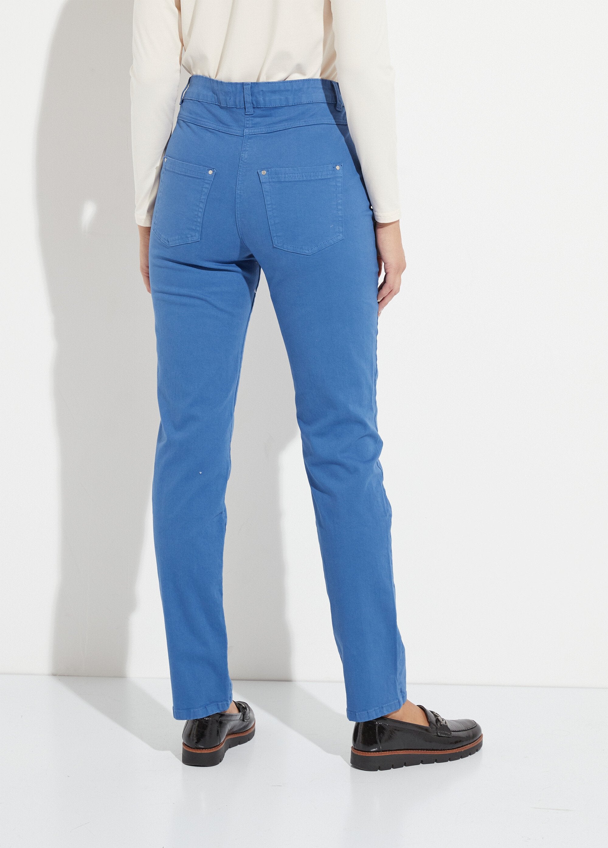 Stretch_cotton_5-pocket_straight_pants_Blue_DO1_slim