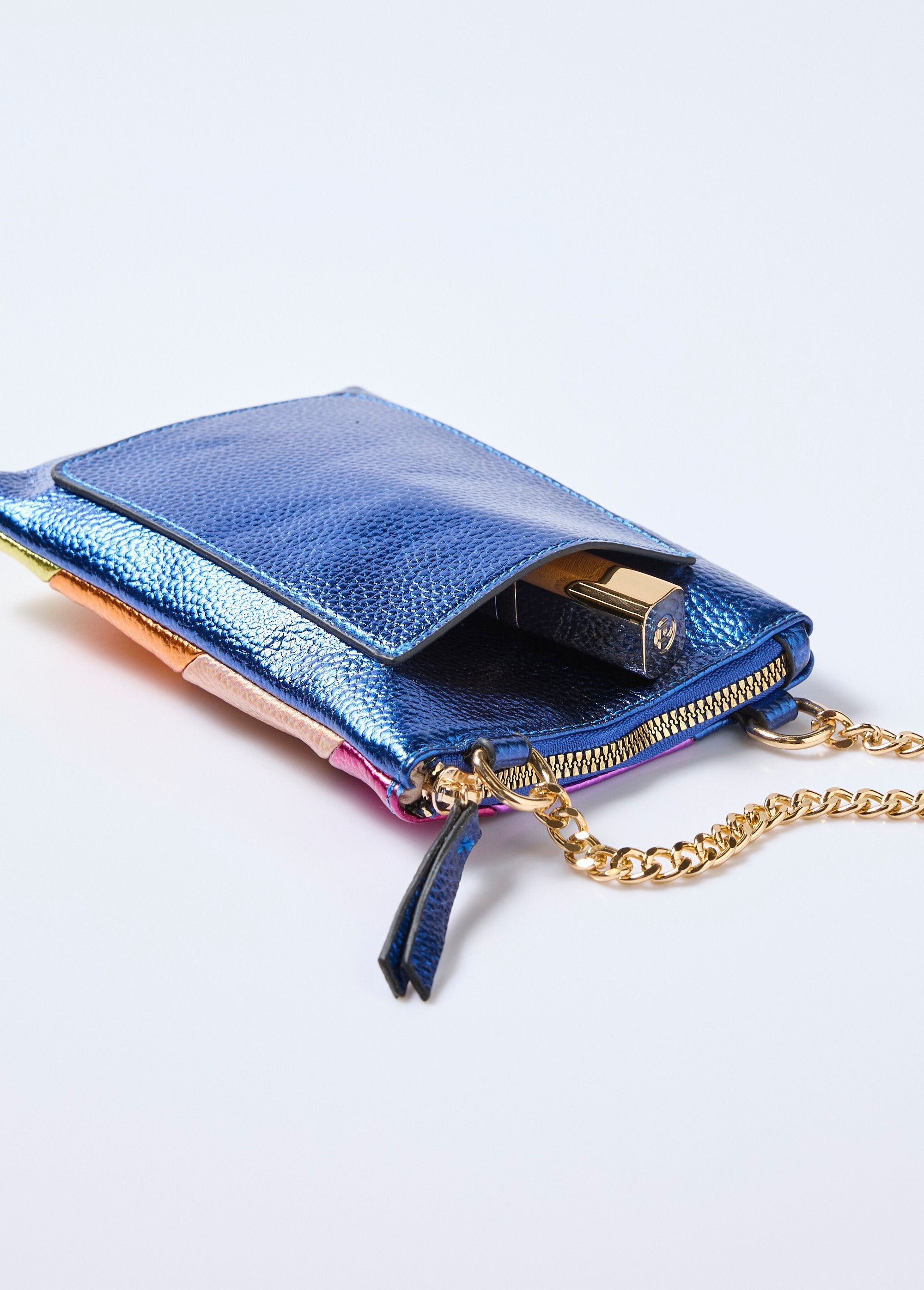 Fancy_faux_leather_phone_pouch_Blue_and_multicolor_DE1_slim