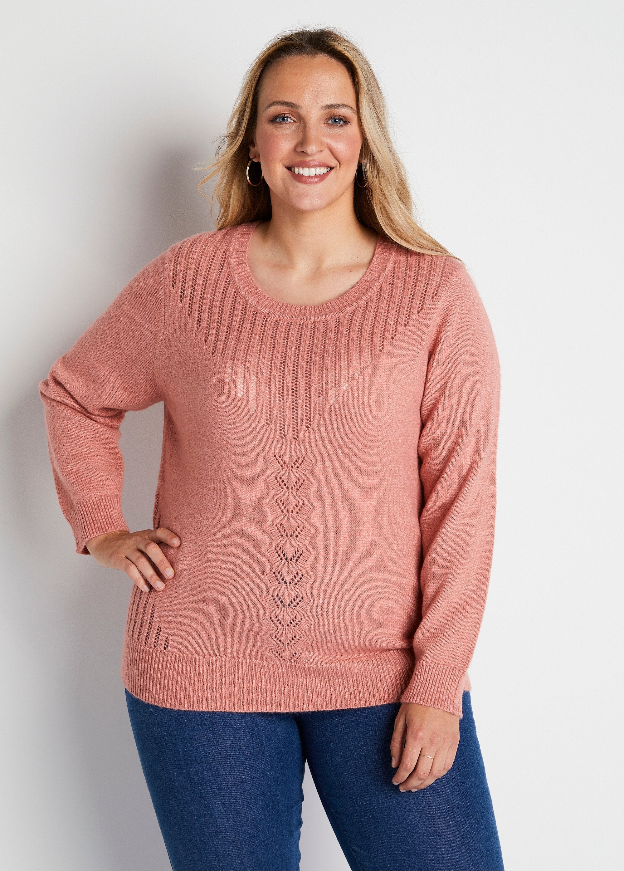 Openwork_sweater_made_with_wool_and_recycled_fibers_Pink_FA1_curvy