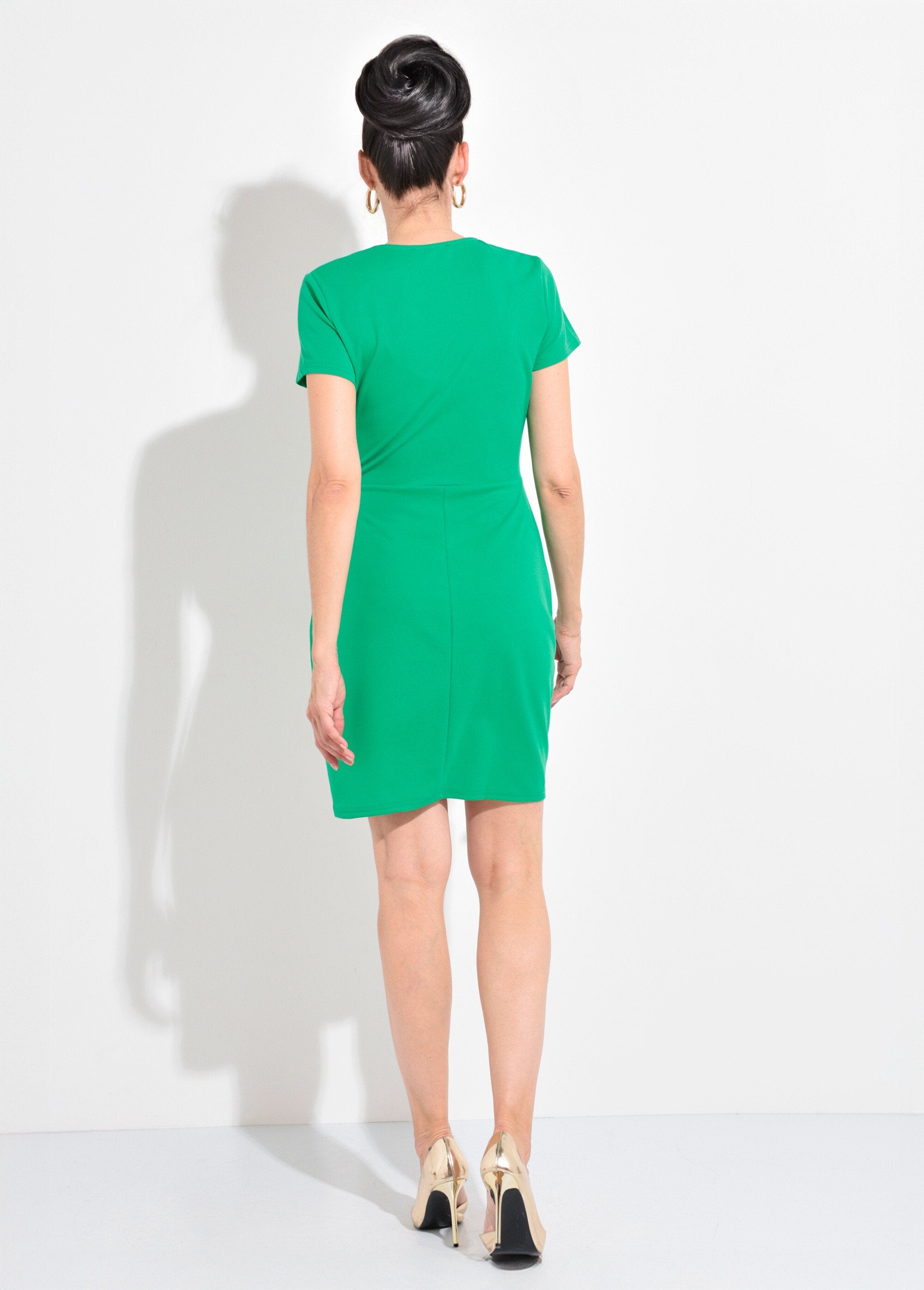 Draped_crepe_mesh_dress_with_jewel_detail_Bright_green_DO1_slim