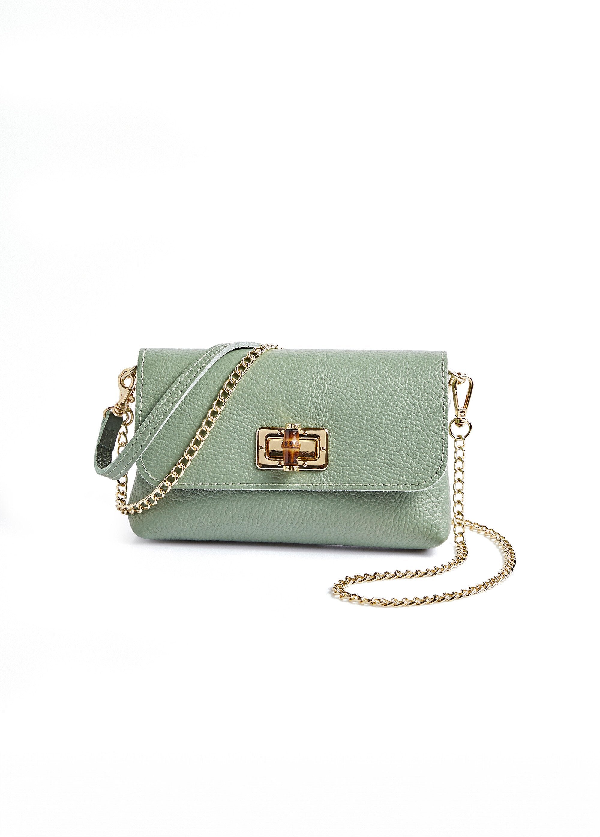 Leather_clutch_bag_with_metal_clasp_Lime_green_FA1_slim
