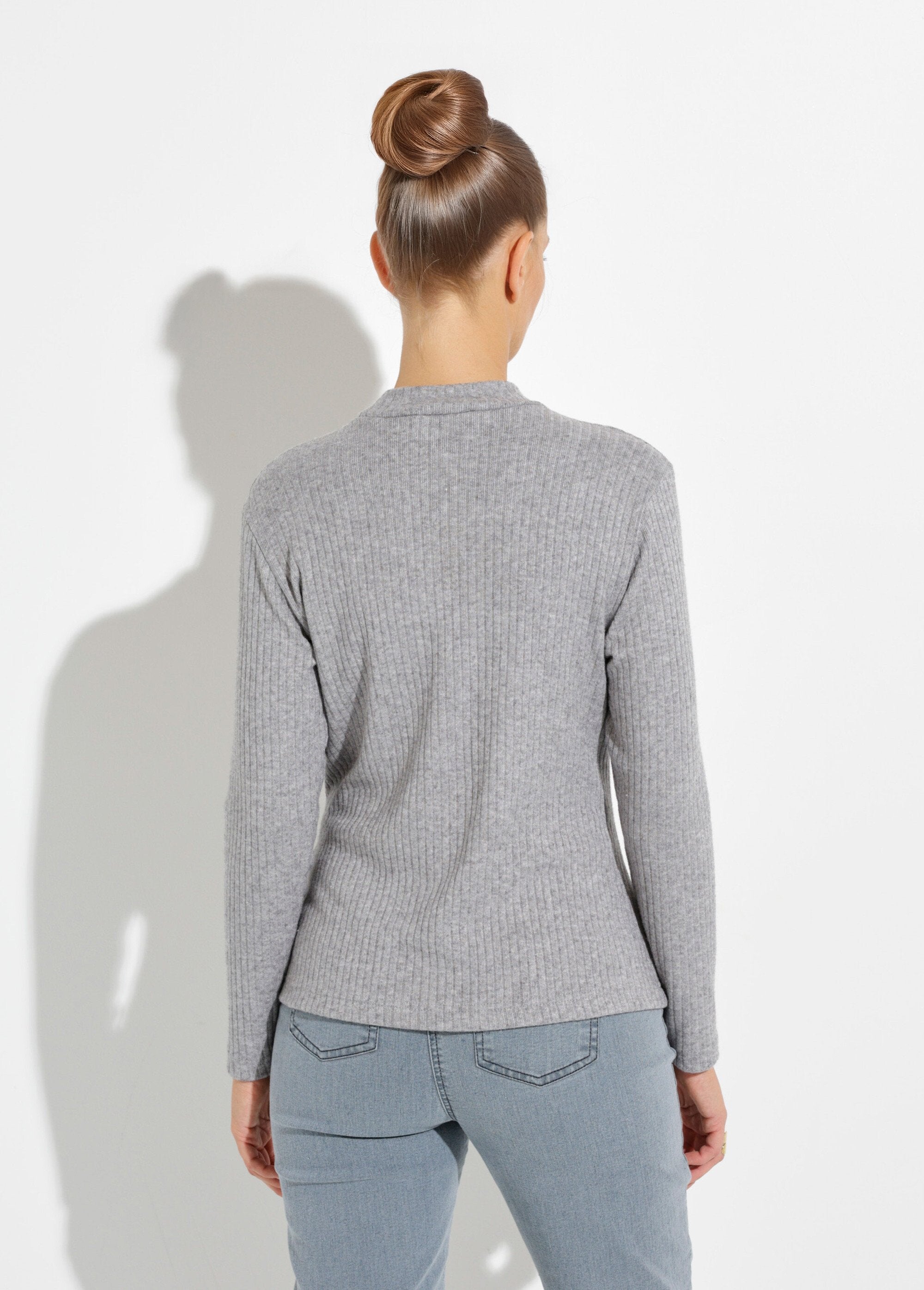 Ribbed_knit_long-sleeved_high-neck_T-shirt_Heather_gray_DO1_slim