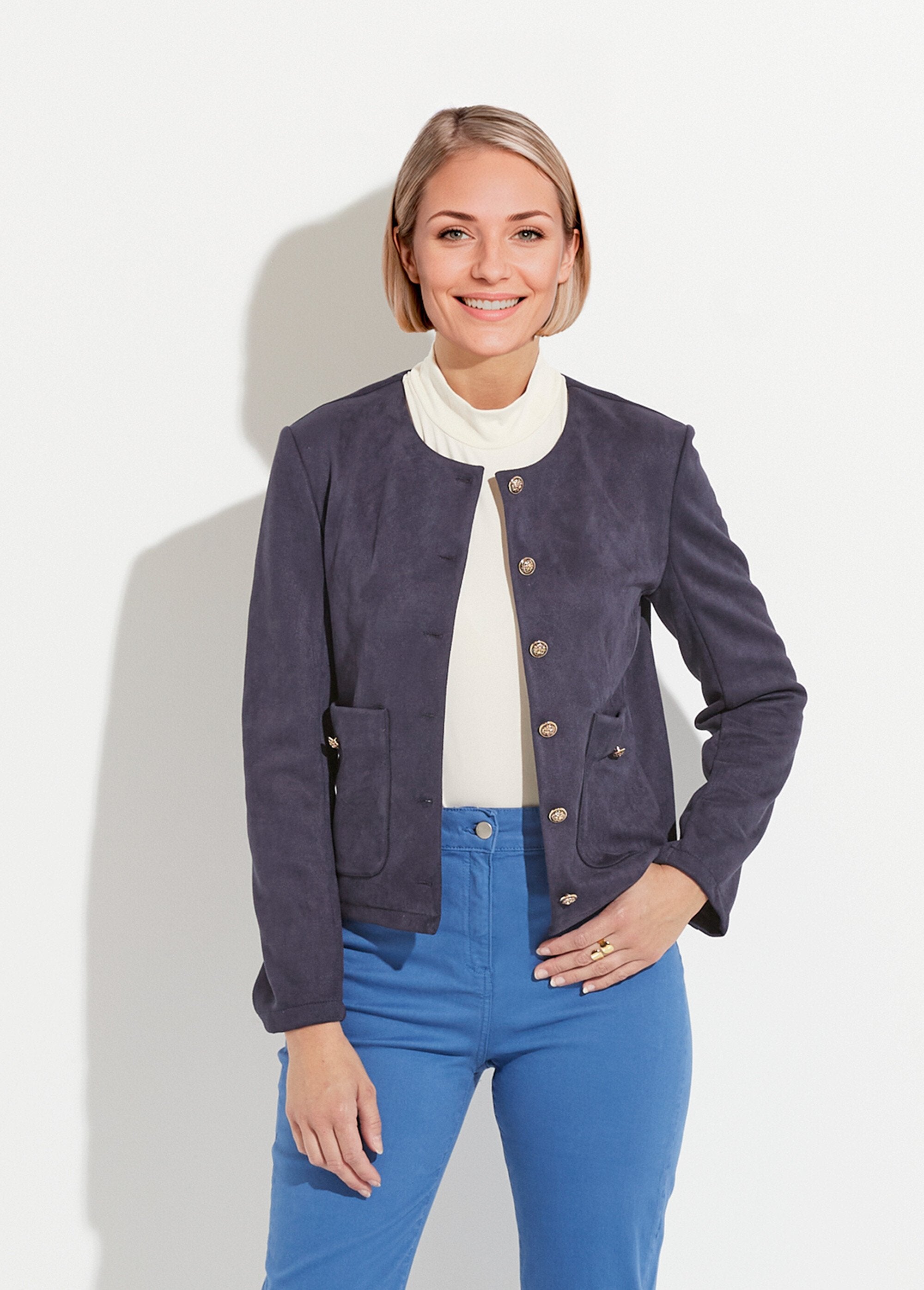 Short_navy_collarless_button-down_jacket_Marine_FA1_slim