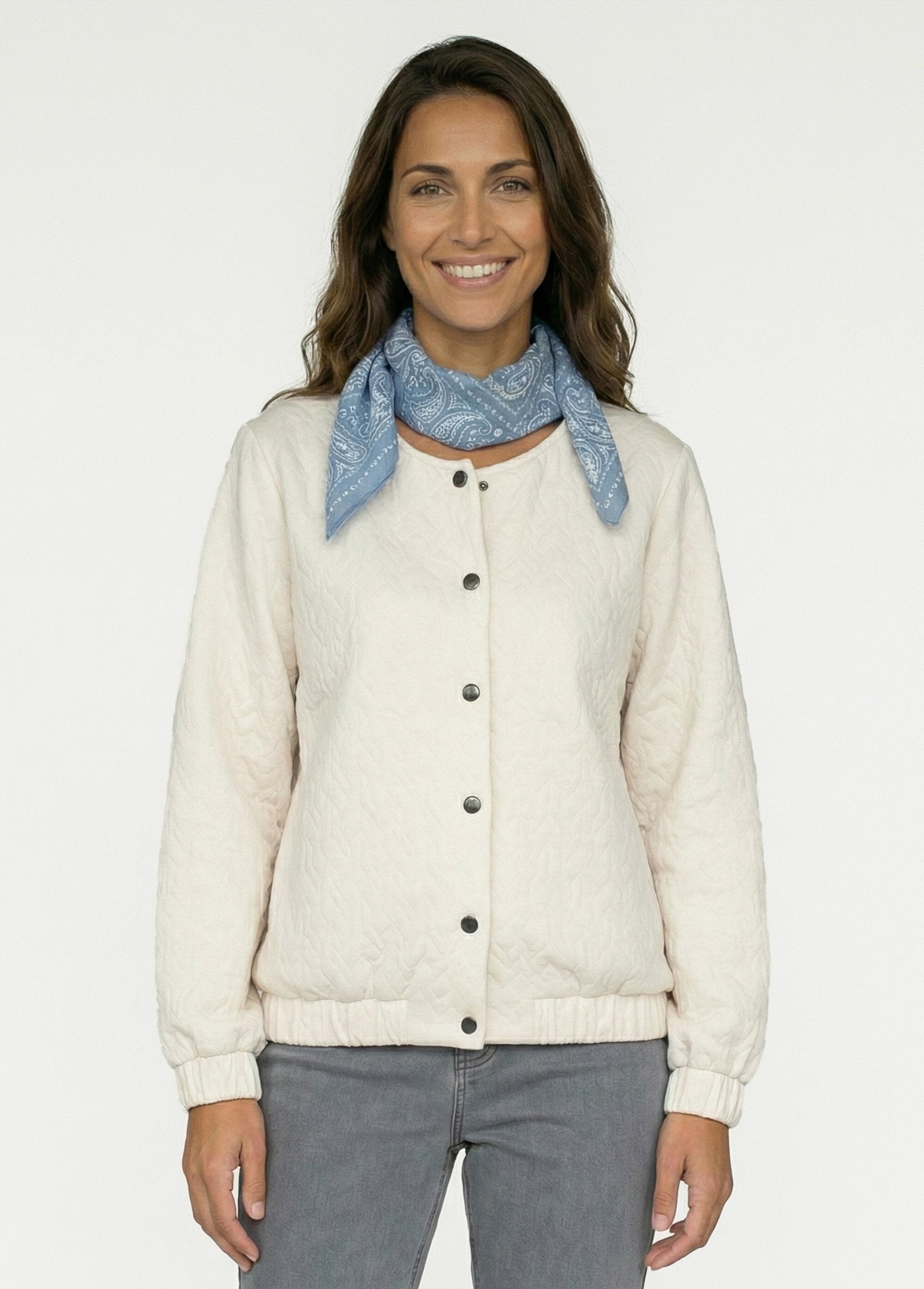 Blouson_pressionné_effet_matelassé_Ecru_FA1_slim