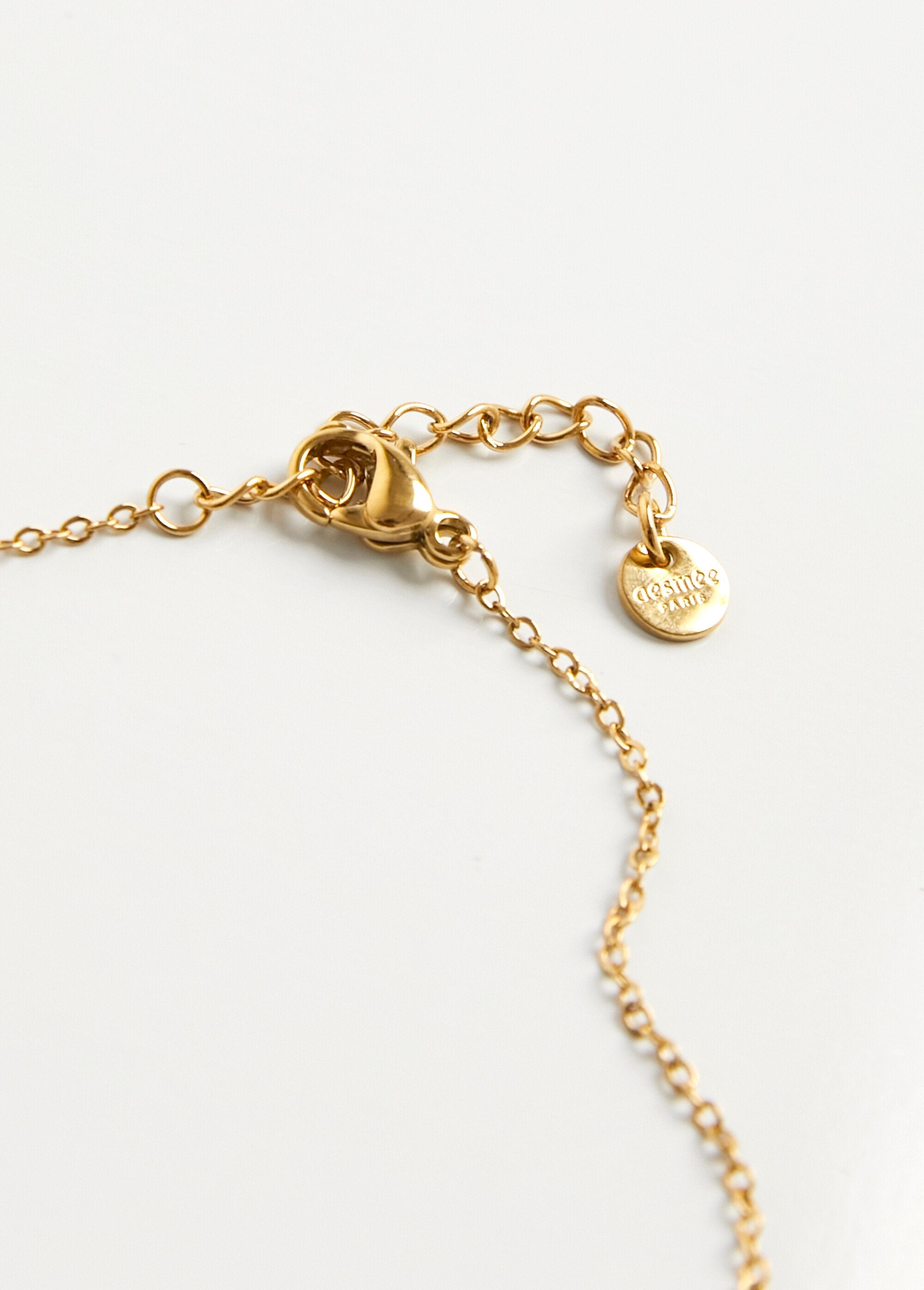 Steel_chain_bracelet_with_stone_Gold_and_pink_DE3_slim