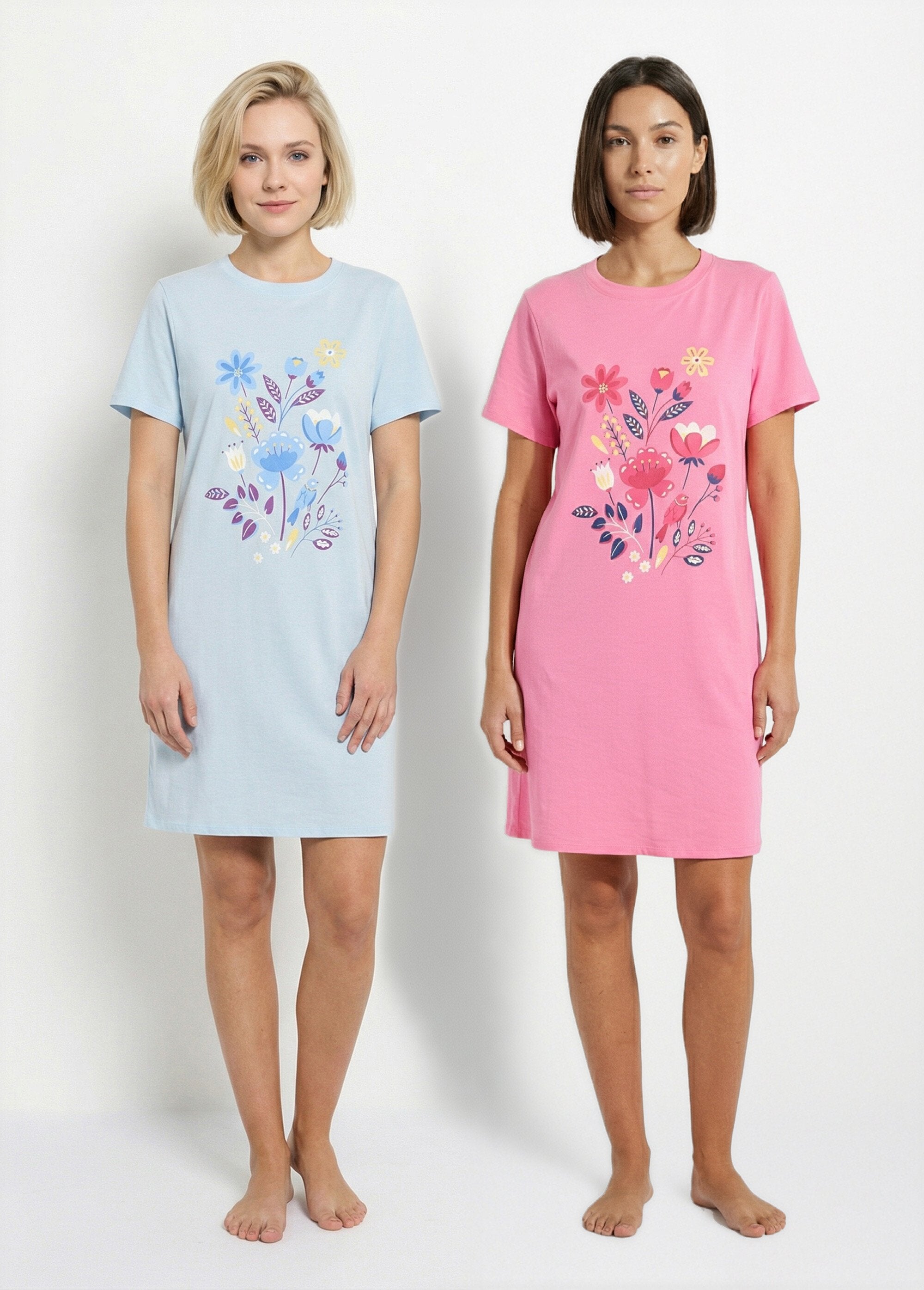 Short_cotton_nightgown_with_pattern_-_pack_of_2_Assorted_lot_2_FA1_slim
