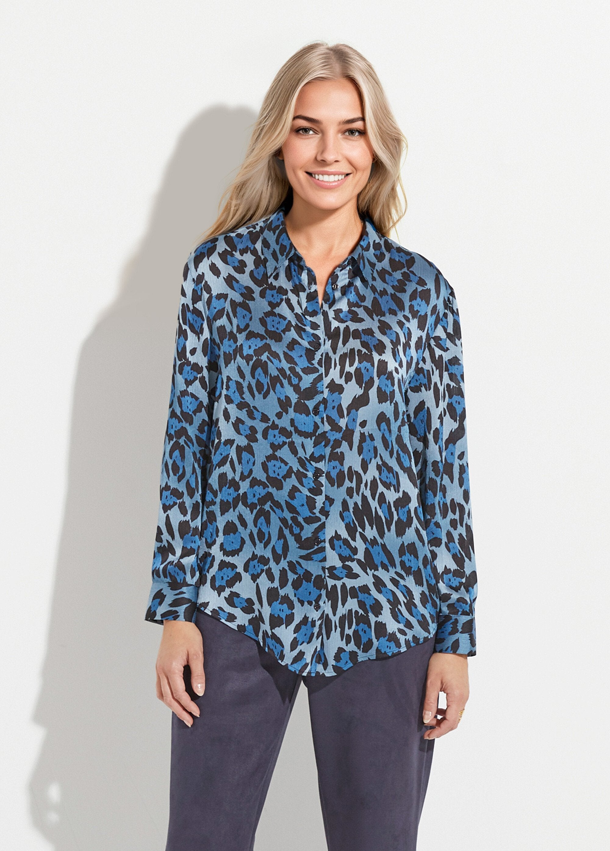 Long_sleeve_satin_button-down_blouse_Blue_print_FA1_slim