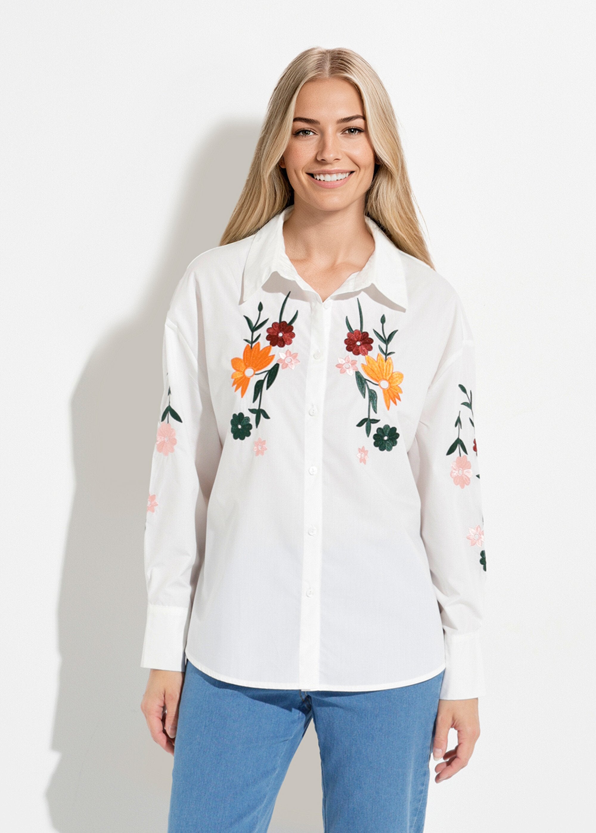 Long_button-down_embroidered_polycotton_blouse_Multicolor_FA1_slim