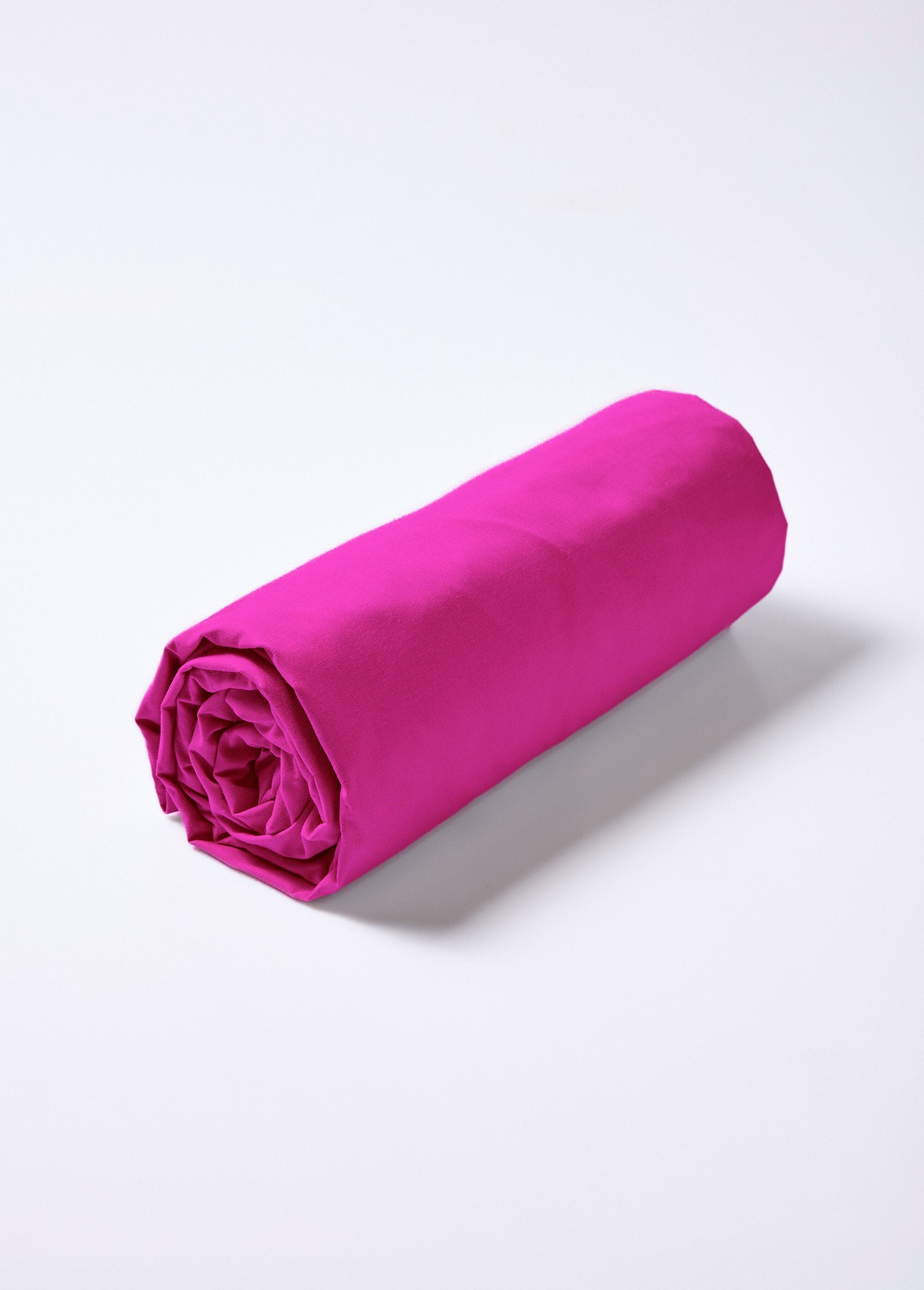 Plain_cotton_fitted_sheet_Indian_rose_FA1_slim