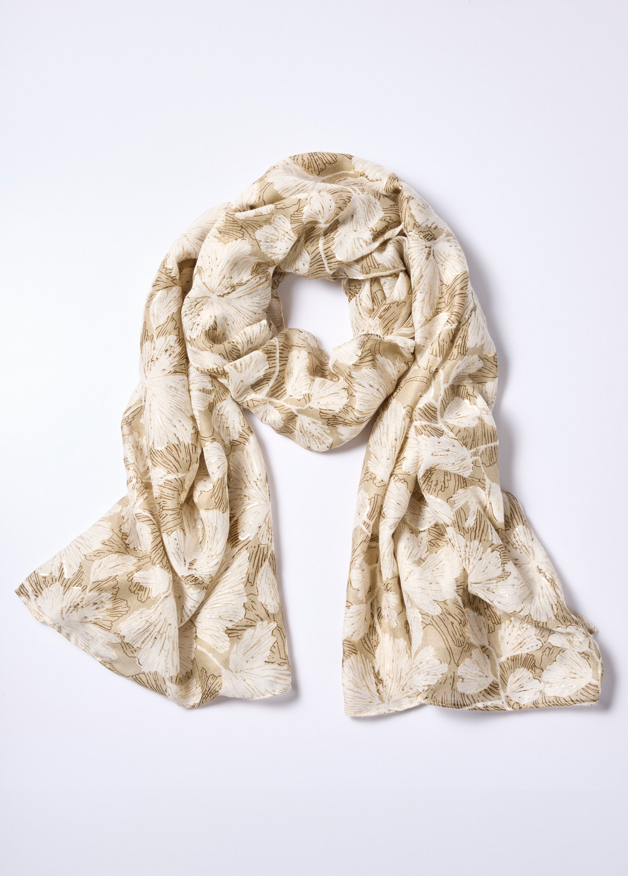 Gingko_pattern_stole_with_metallic_details_Beige_and_ecru_FA1_slim