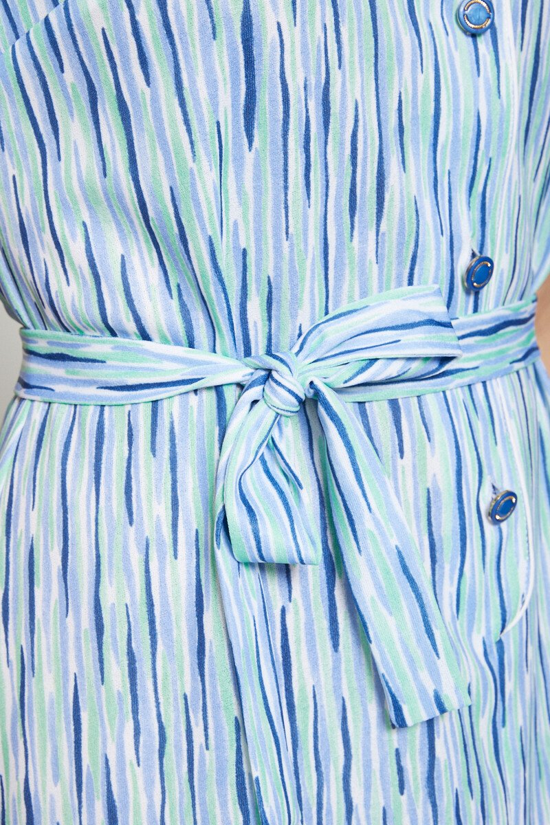 Long_printed_dress_with_short_sleeves_Blue_and_green_DE2_slim