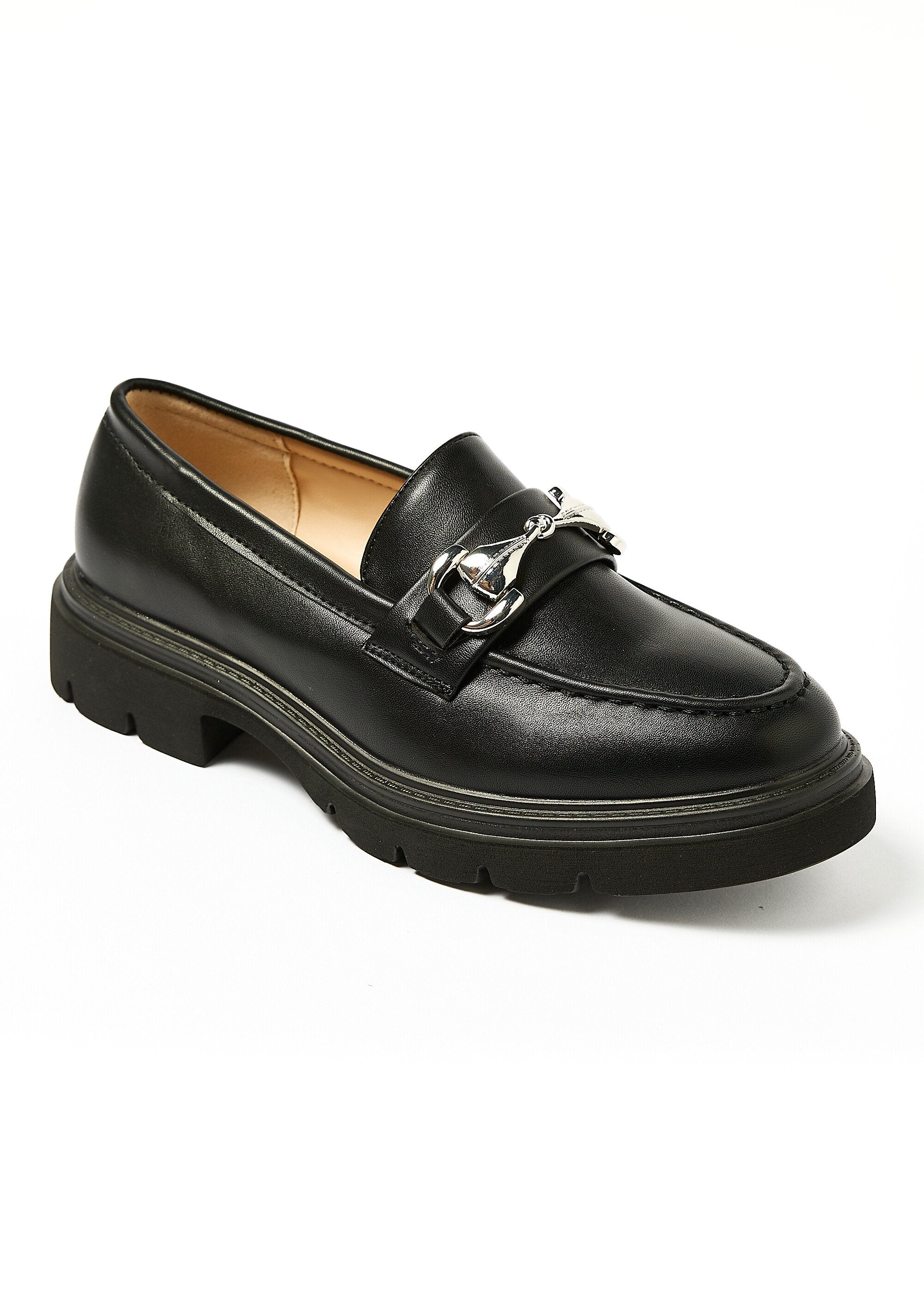 Mocassins_à_semelle_crantée_mors_métal_Noir_FA1_slim
