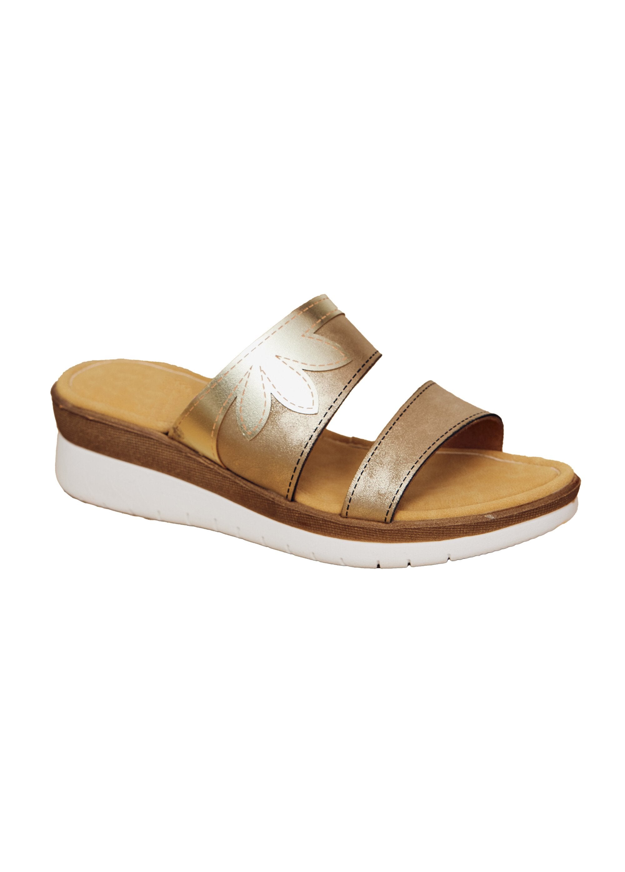 Mule_compensée_semelle_à_mémoire_de_forme_Bronze_FA1_slim