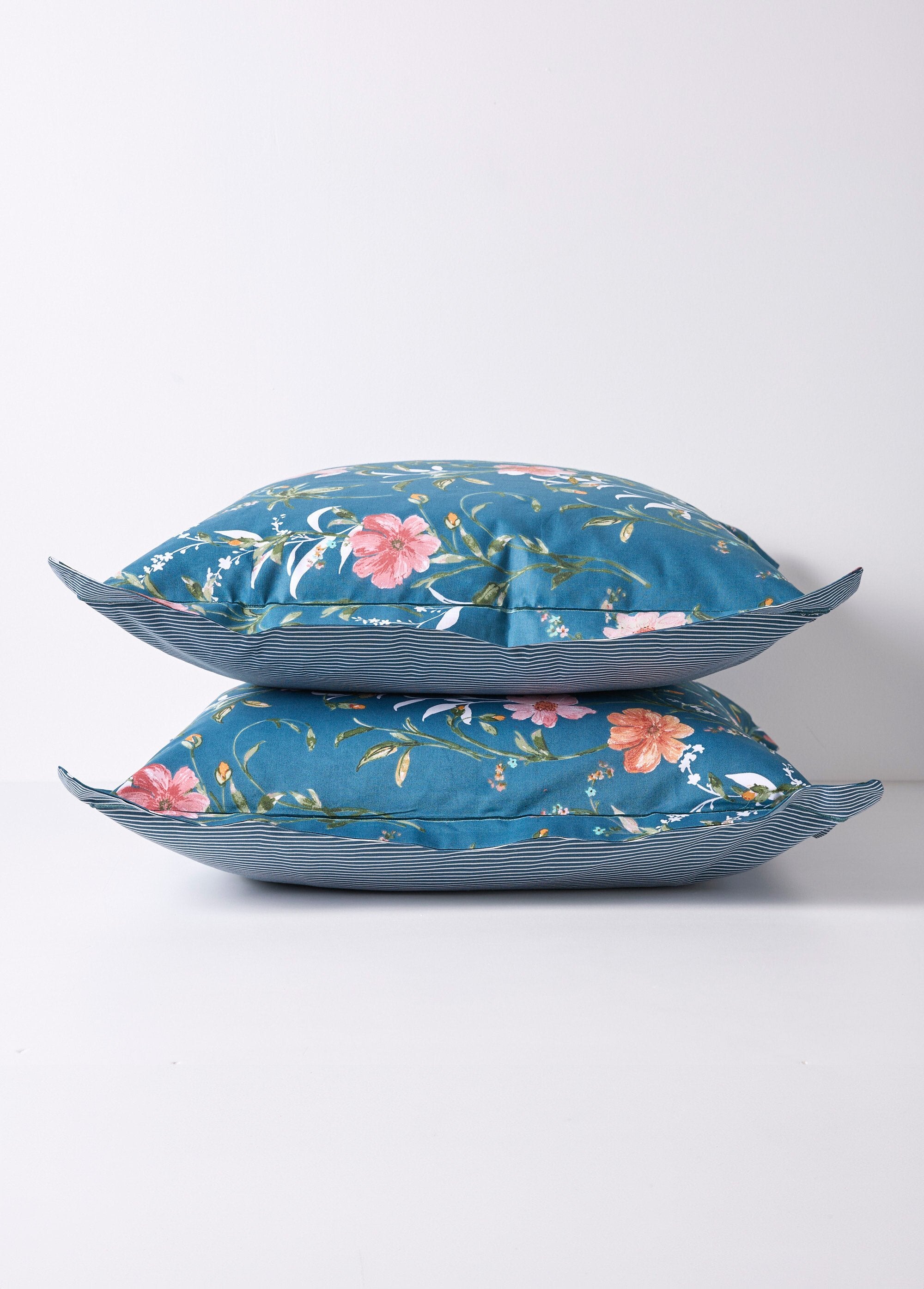 Parure_de_lit_3_pièces_avec_housse_de_couette,_floral_Imprime_bleu_DE1_slim