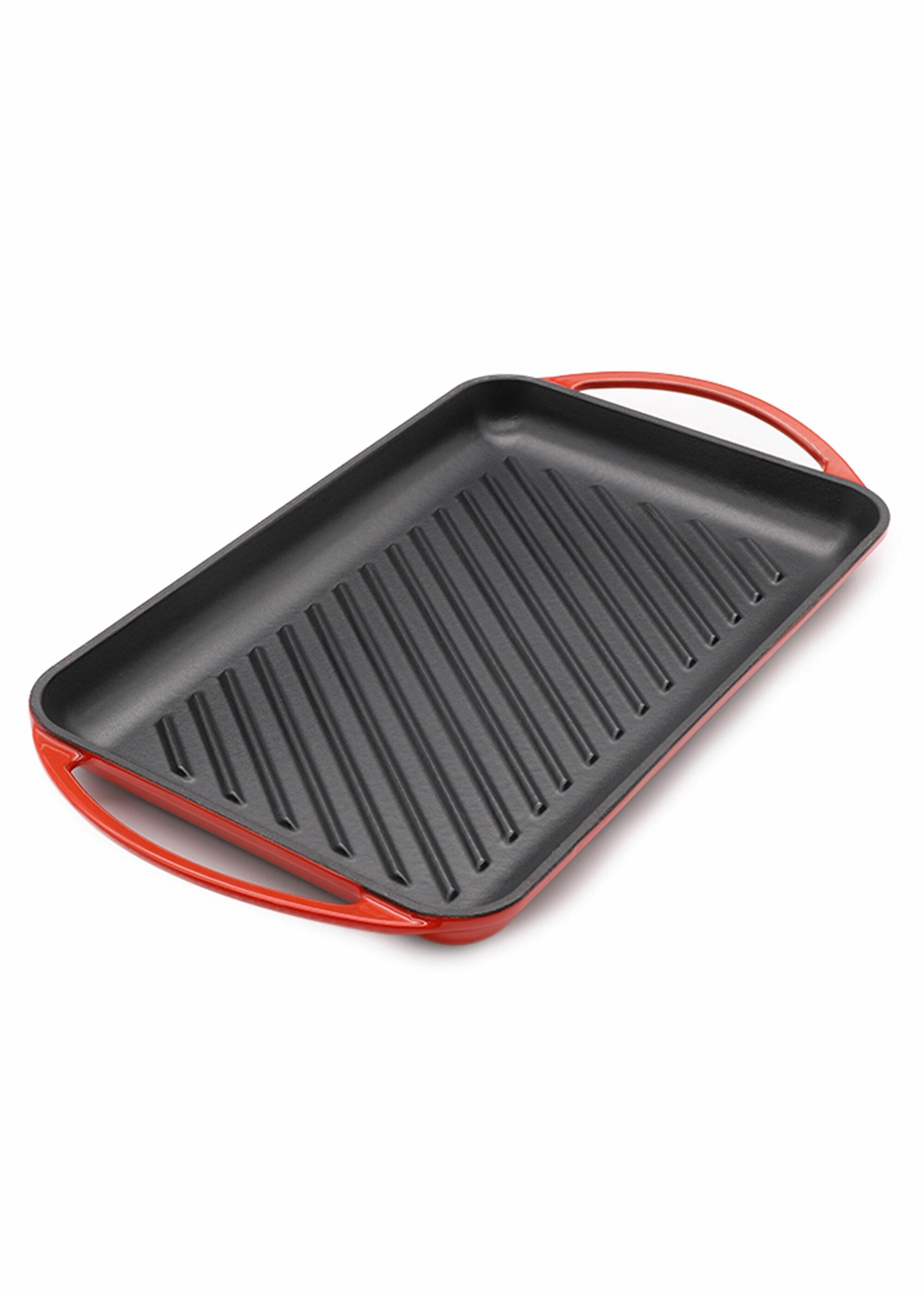 Rectangular_enamelled_cast_iron_grill_plancha_33cm_Red_FA1_slim