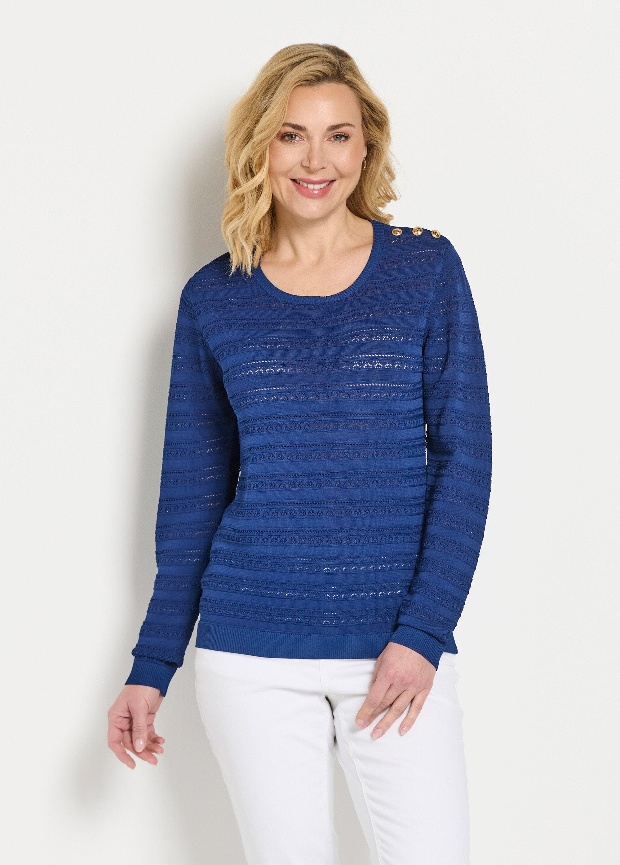 Soft_short_round_neck_plain_long_sleeve_sweater_Marine_FA1_slim