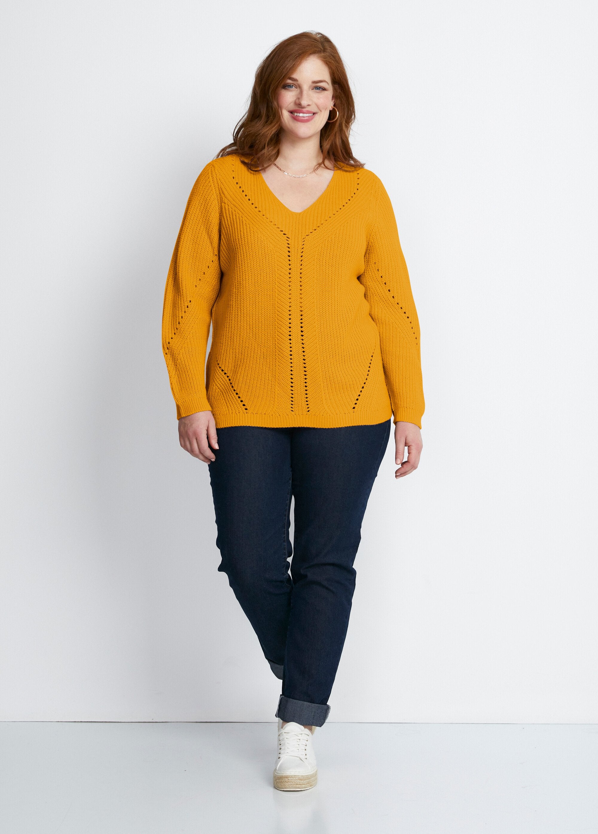 Beaded_and_openwork_V-neck_sweater_Honey_SF1_curvy