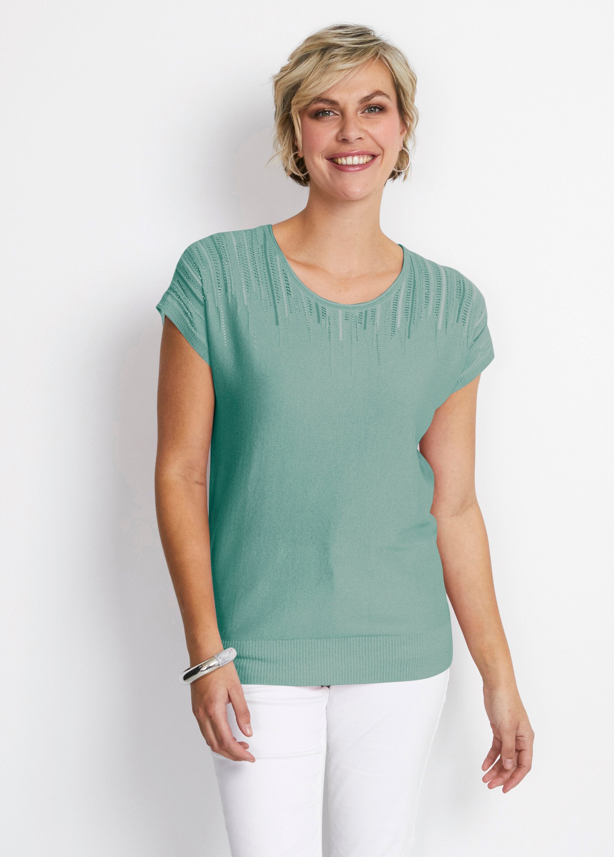 Shimmering_knit_sweater_with_kimono_sleeves_Aqua_FA1_slim