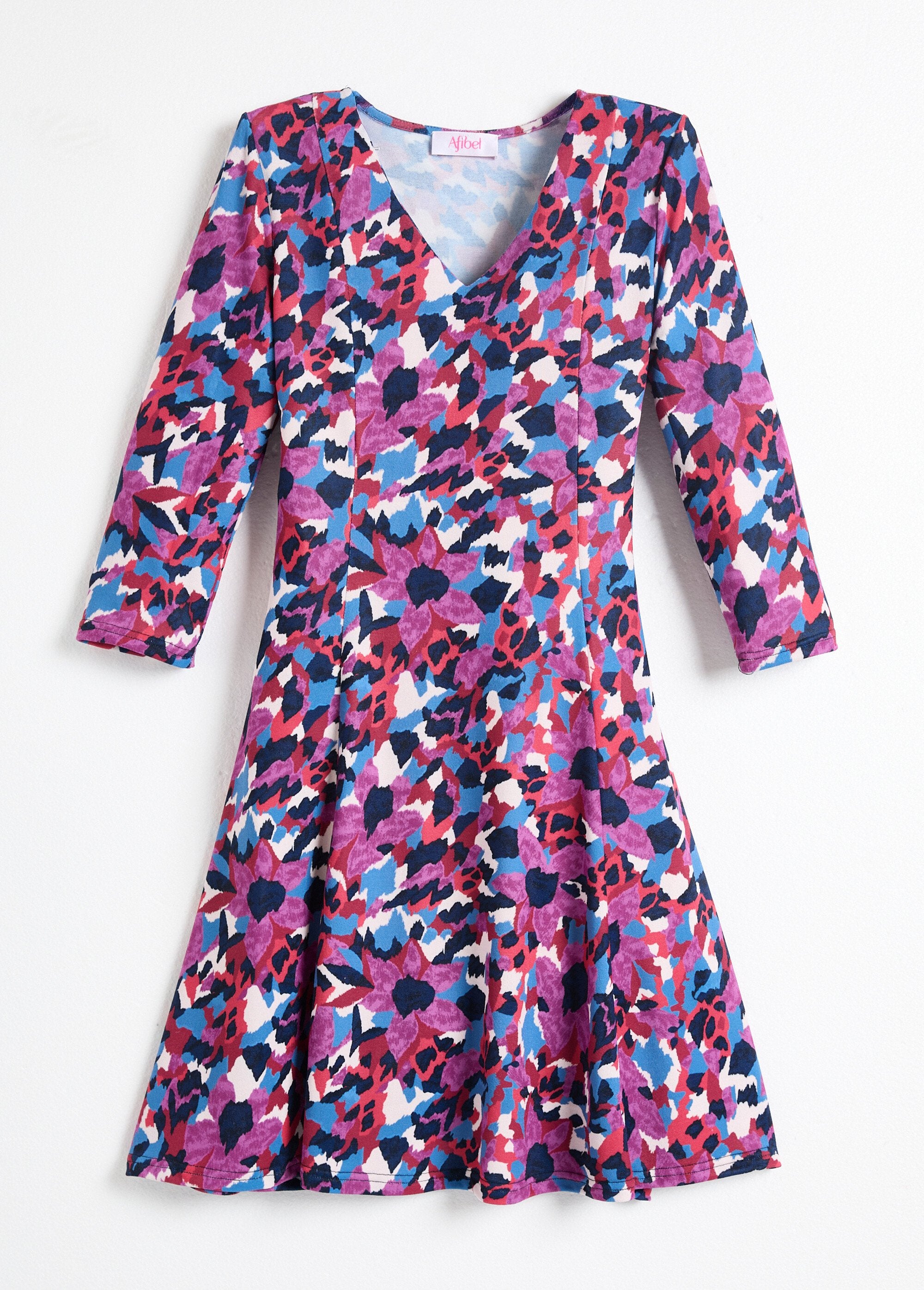 Short_straight_warm_printed_dress_Blue_print_AP1_slim