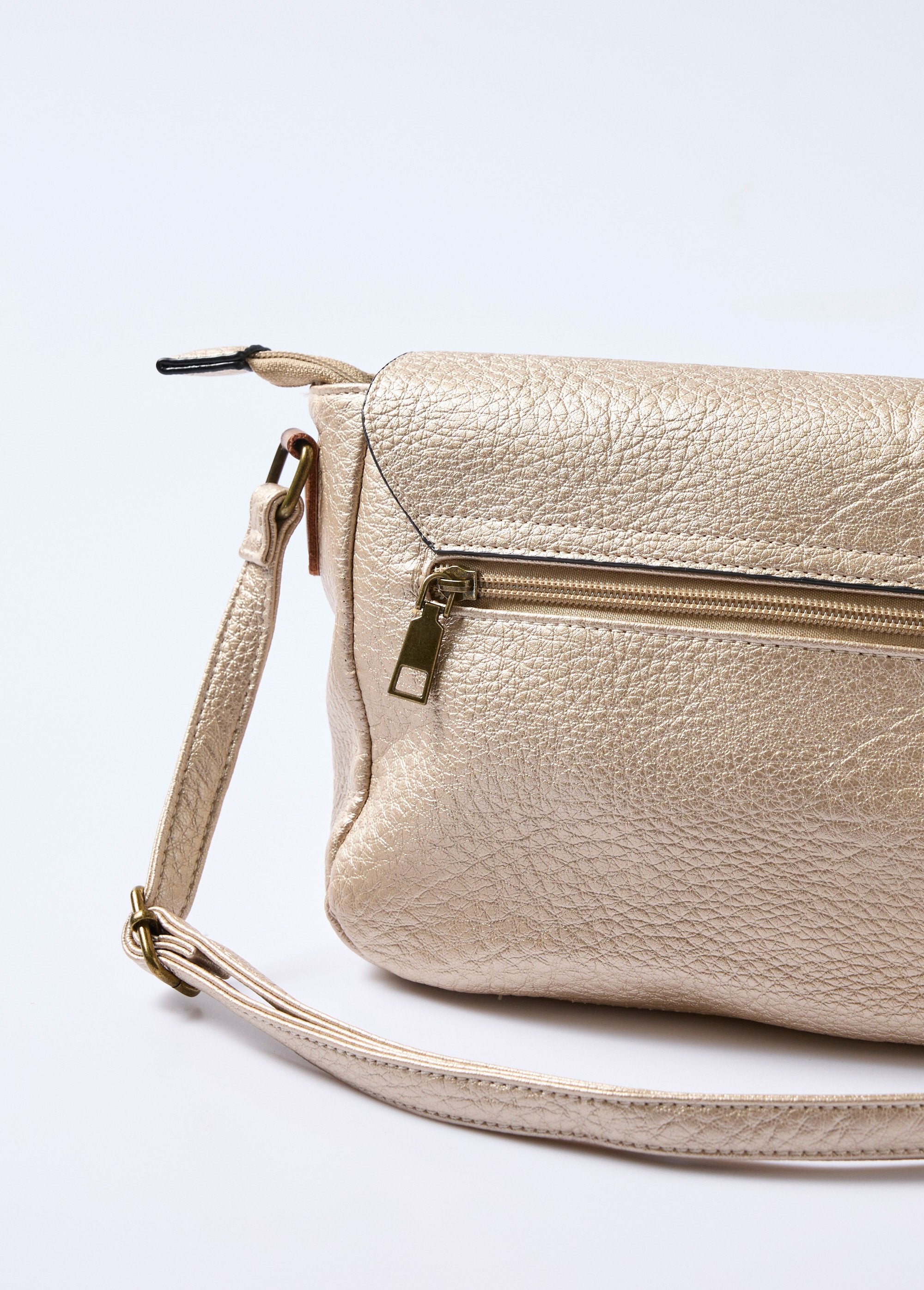 Faux_leather_satchel_bag_with_shoulder_strap_Golden_DO1_slim