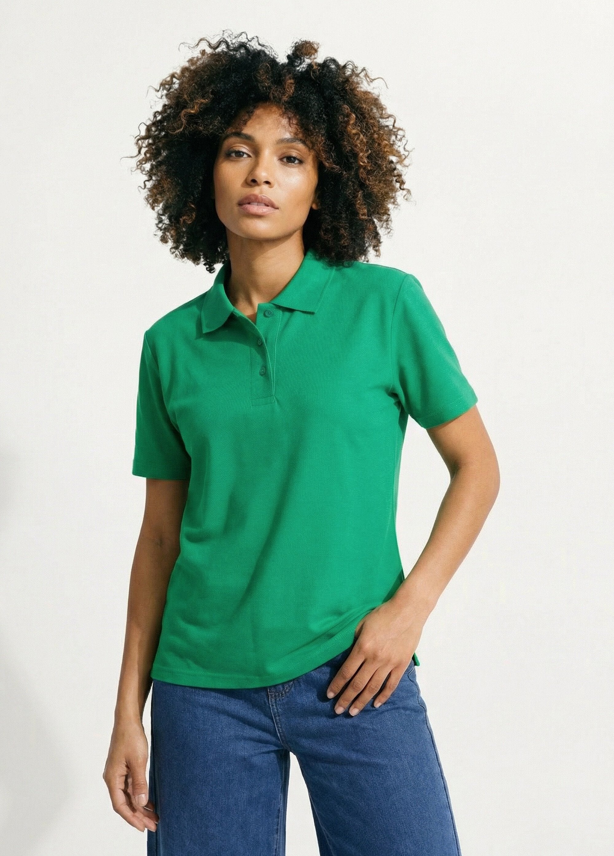 Polo_collar_cotton_piqué_knit_T-shirt_Mint_FA1_slim