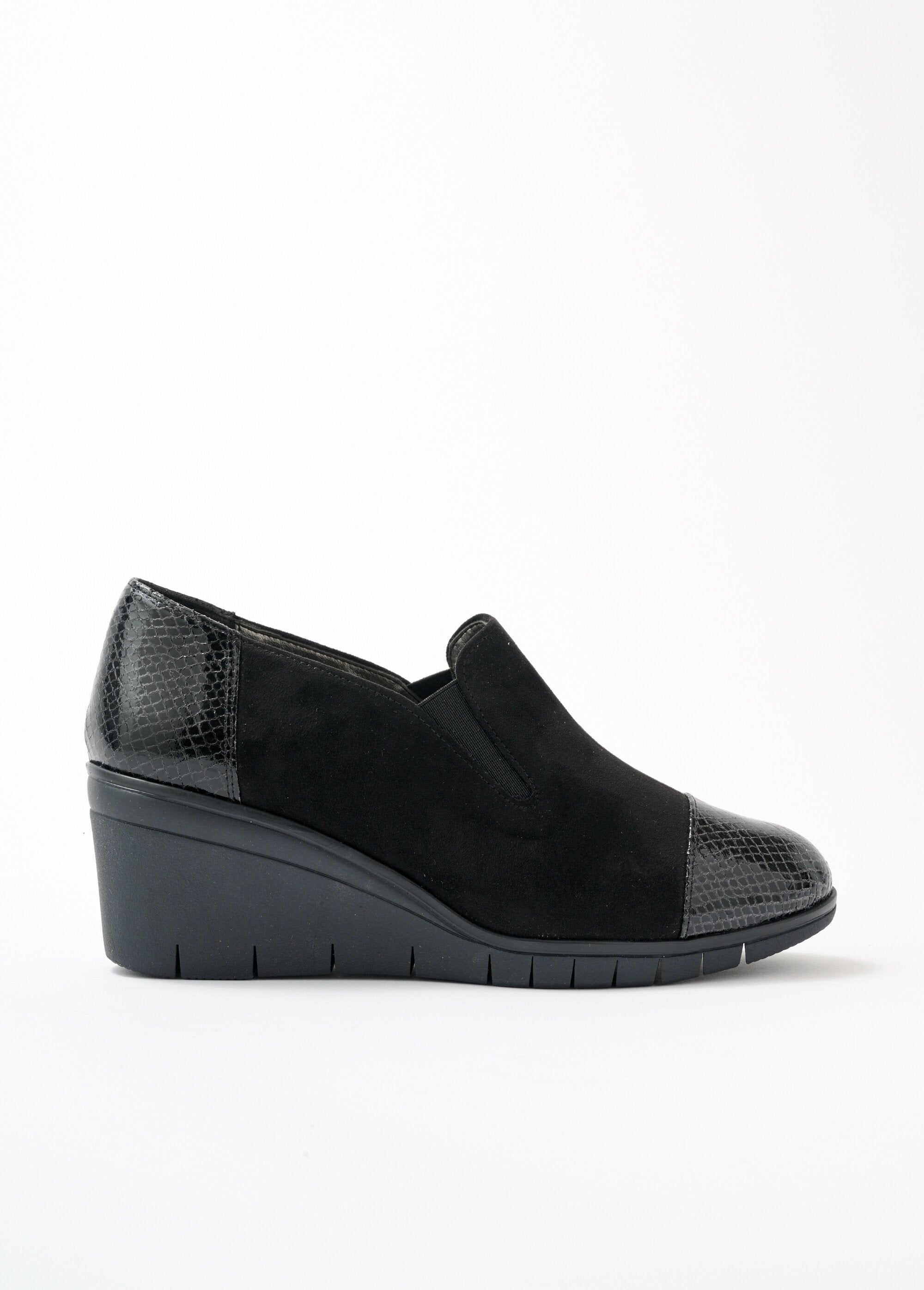 Mocassins_compensés_largeur_confort_élastiqués_Noir_DR1_slim