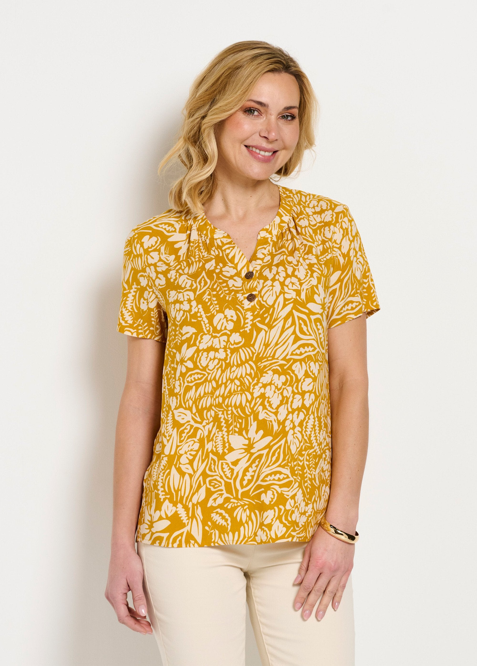 Long_flared_floral_or_plain_tunic_Yellow_and_ecru_FA1_slim